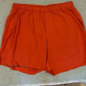 Lululemon Athletica Red Athletic Shorts Lightweight Performance